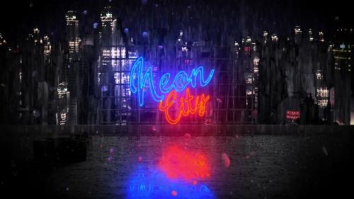 Neon City Logo - 14034806