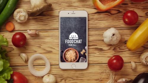 Food App Logo Reveal - 13599872