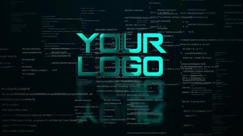 Digital Code Logo Reveal - 13381984