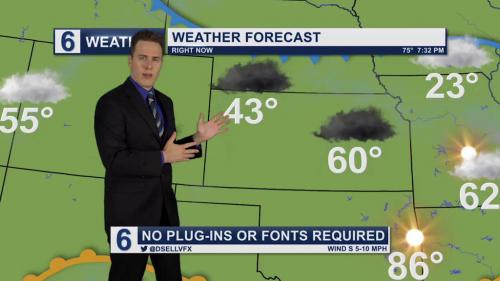 Ultimate Weather Map Template - 13389415