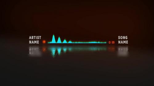 Audio Spectrum Music Visualizer - 13308239