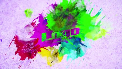 Colorful Paint Logo Reveal - 13094147