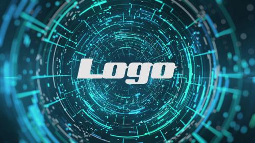 Cyber Logo Reveal - 12260695