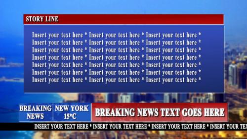 Breaking News Graphic and Lower Third Pack - 12499694