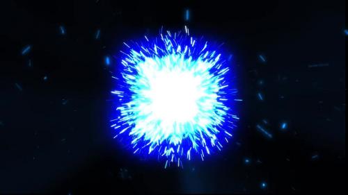 Particles Explosion Logo Reveal - 12539872