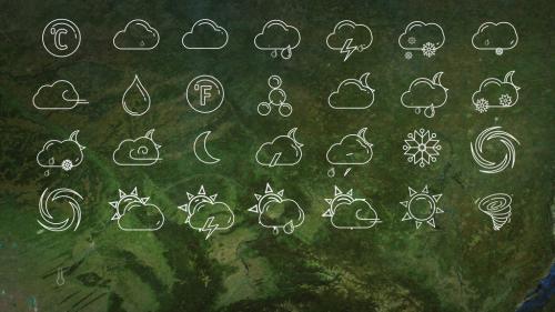 Weather Forecast Icons - 12914323