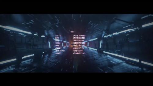 Scifi Tunnel Credits - 14152256