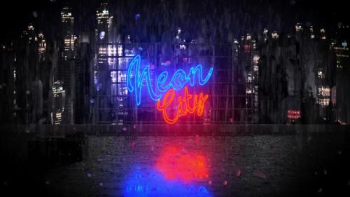 Neon City Logo - 14034806