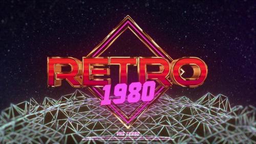 Retro VHS Logo - 13616442