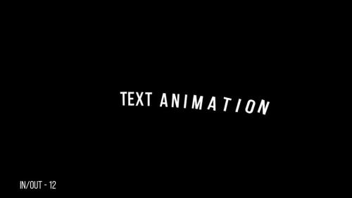 50 Bounce Text Animations Presets Pack - 13421187