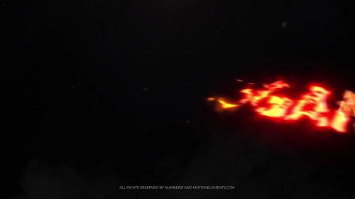 Fire Logo Cinematic - 14145353