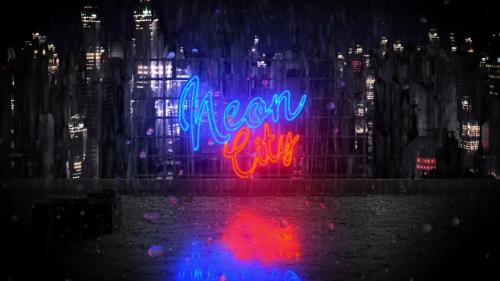 Neon City Logo - 14034806