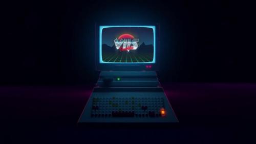 Retro Wave Logo - 14034811