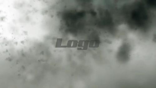 Explosion Dark Smoke Logo Reveal - 13800668