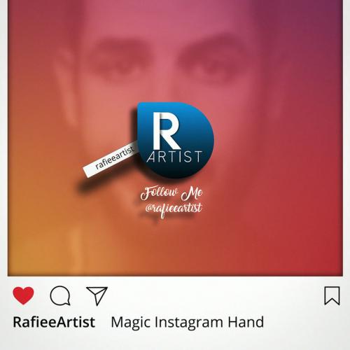 Magic Instagram Hand Logo Reveal - 13822741