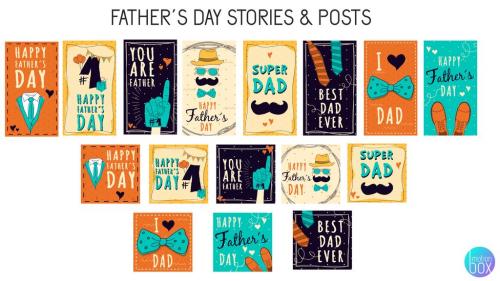 Father´s Day Stories & Posts - 13278671