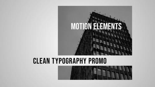 Clean Typo Promo - 13289630