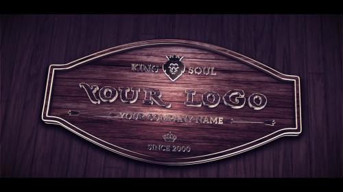 Wood and Gold Logo - 13001392