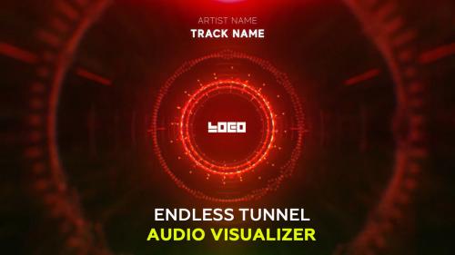 Audio React - Endless Circle Tunnel - 13149749