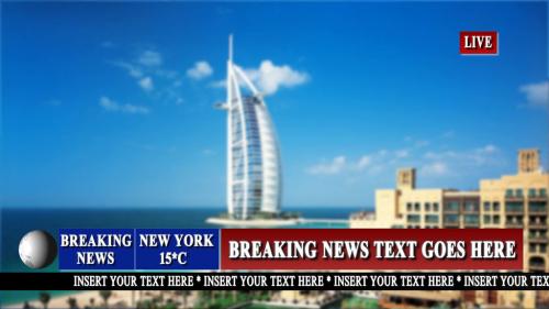 Breaking News Graphic and Lower Third Pack - 12499694