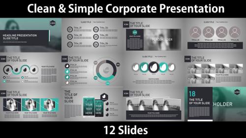 Simple Corporate Presentation - 12587397