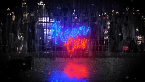 Neon City Logo - 14034806