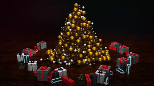 Neo Gold Christmas Tree - 14123074