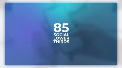 85 Social Lower Thirds - 13666709