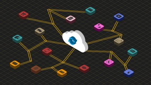 Isometric Cloud Infographic - 13683945