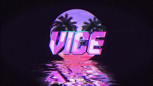 Retro Wave Logo - 13571423