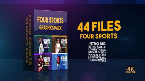 Four Sports Graphics Pack - 13391064