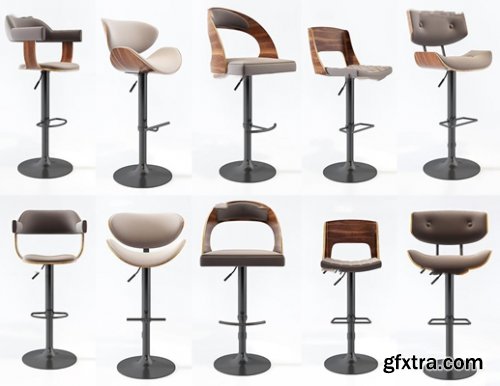 Modern Bar chair 3D models