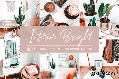 CreativeMarket - Lightroom Presets Interior Bright 4414004