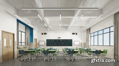 Modern classroom 04