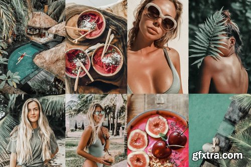 CreativeMarket - 10 TROPICAL BALI LIGHTROOM PRESETS 4483954