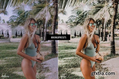 CreativeMarket - 10 TROPICAL BALI LIGHTROOM PRESETS 4483954