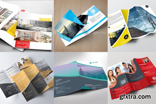 CreativeMarket - 30 Creative Brochures Bundle 4457295