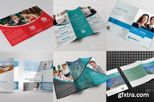 CreativeMarket - 30 Creative Brochures Bundle 4457295