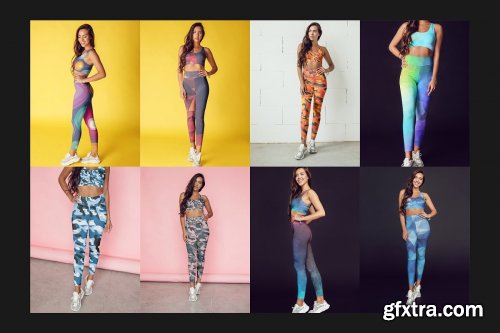 CreativeMarket - 100 Leggings Mock-Up Set 4298635