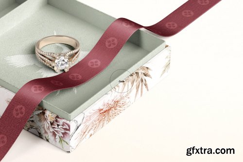 CreativeMarket - Jewelry Box Mockup Set 01 4392039