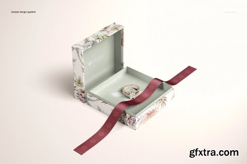 CreativeMarket - Jewelry Box Mockup Set 01 4392039