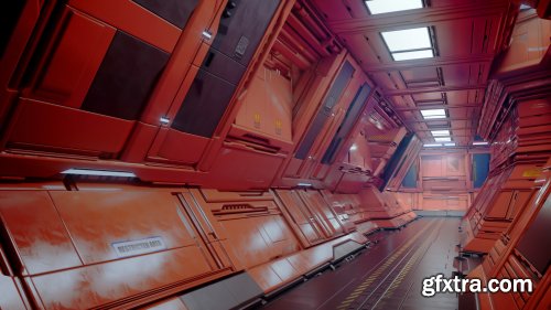 Sci-Fi Hallway