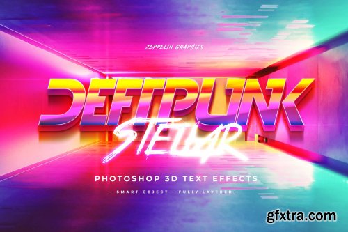 CreativeMarket - Cyberpunk 80s Text Effects 4557425