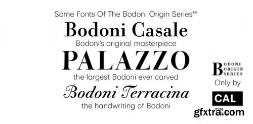 CAL Bodoni Palazzo Regular