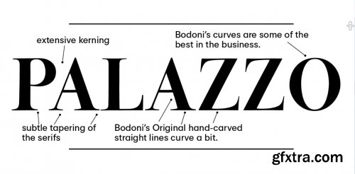 CAL Bodoni Palazzo Regular