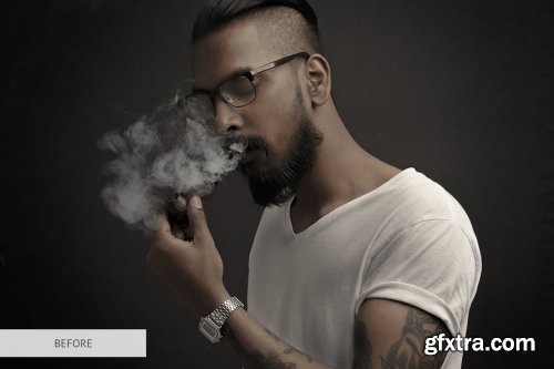 CreativeMarket - Smoke effect Photoshop Overlays 3704642