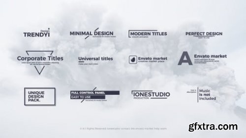 Videohive Clean Titles 20230052