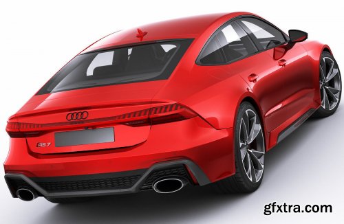 Audi RS7 Sportback 2020 3D model