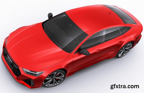 Audi RS7 Sportback 2020 3D model