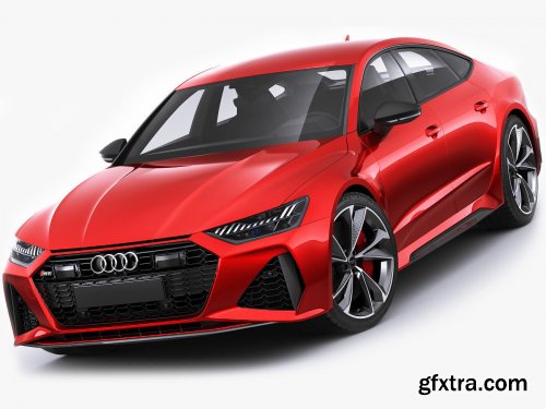 Audi RS7 Sportback 2020 3D model